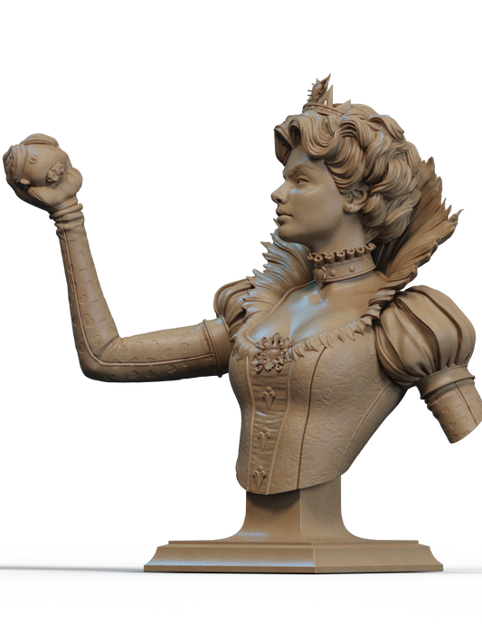 Red Queen Bust