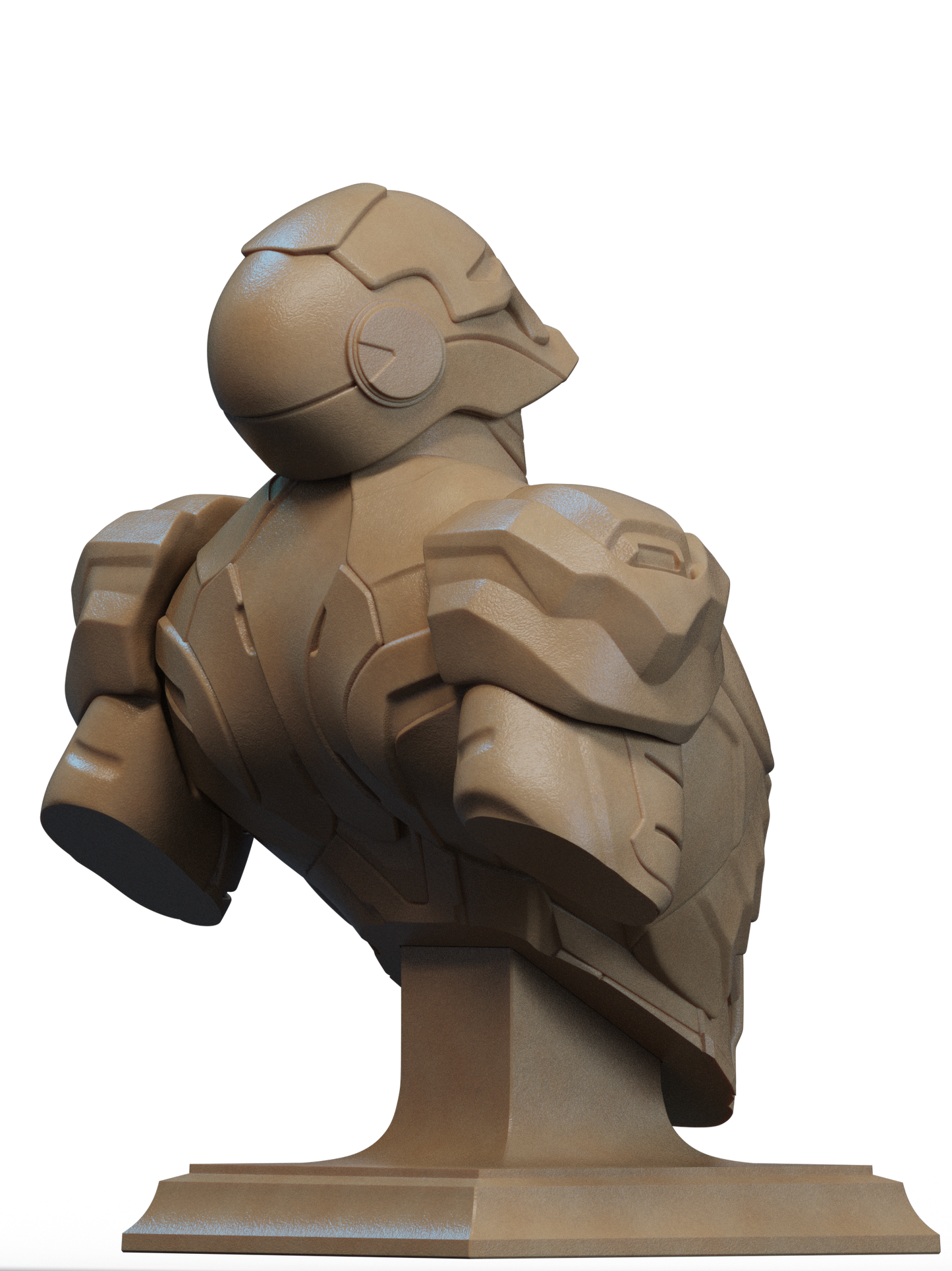 Metal Man Bust