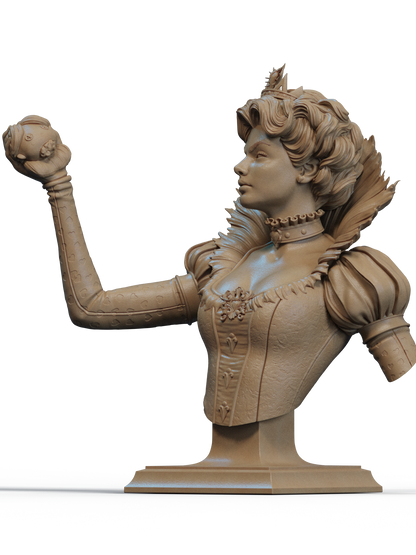Red Queen Bust