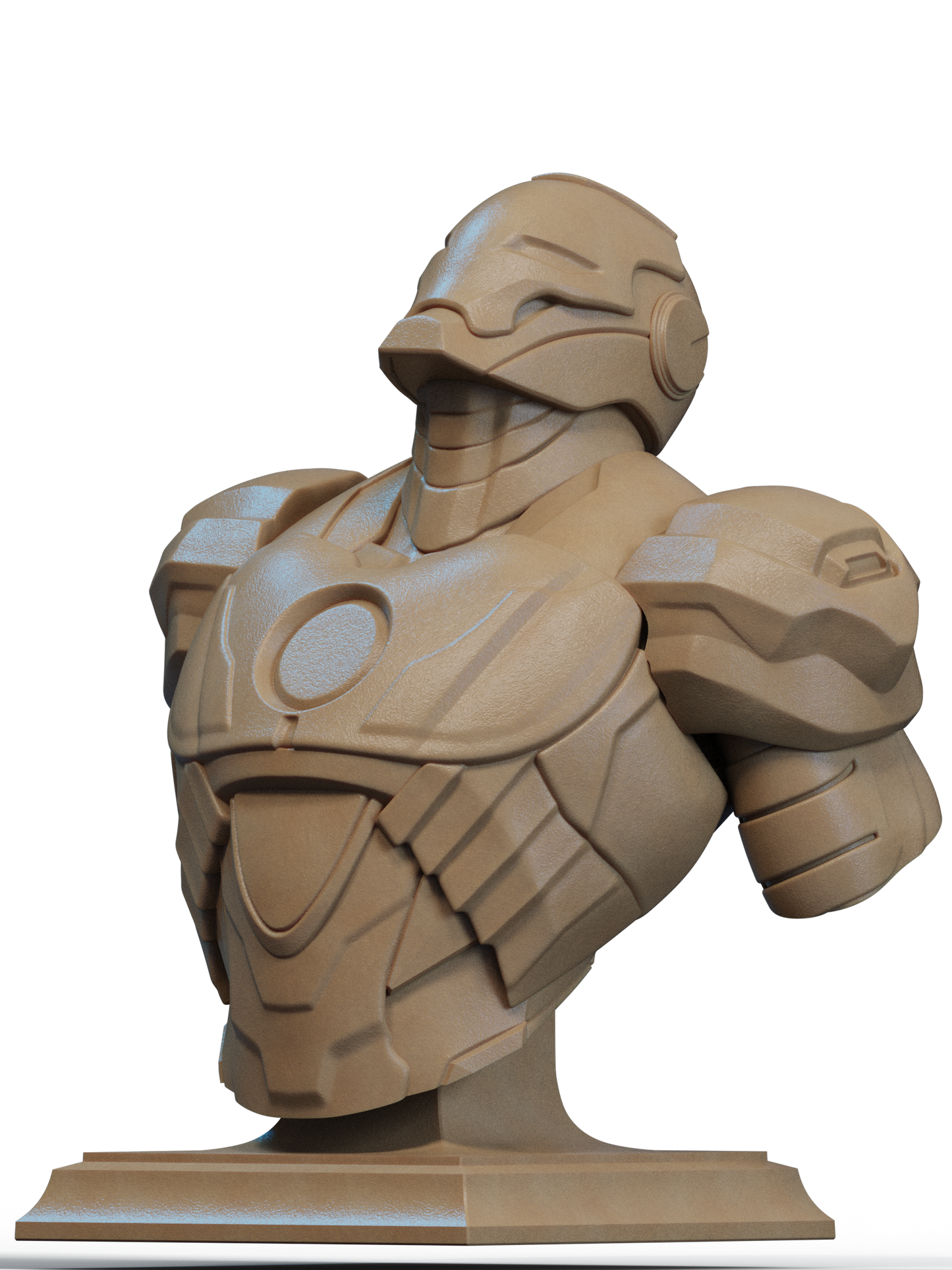 Metal Man Bust