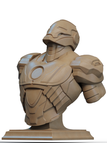 Metal Man Bust
