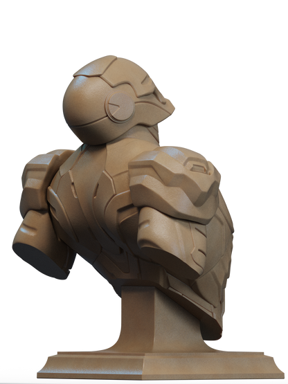 Metal Man Bust