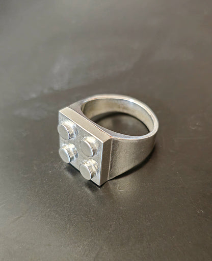 2x2 Signet Ring