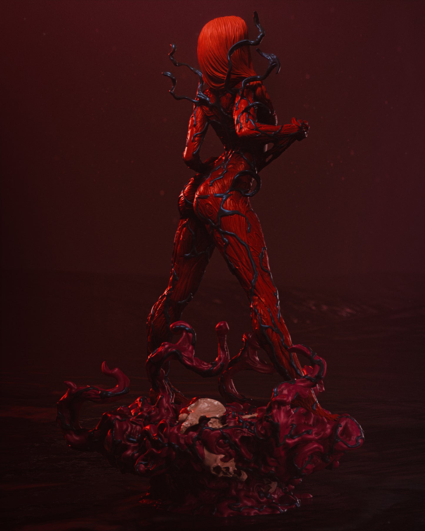 Scarlet Symbiote Queen