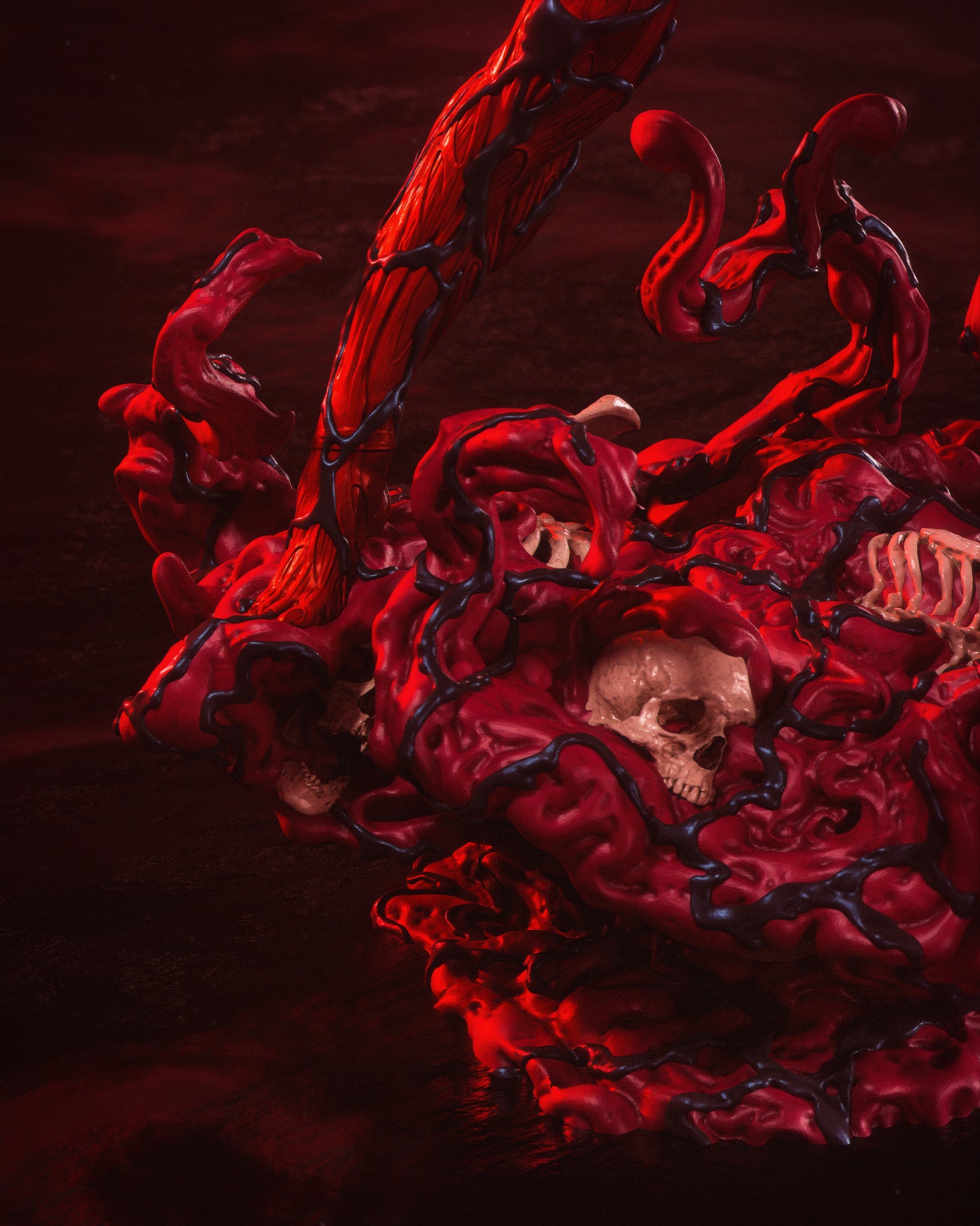 Scarlet Symbiote Queen