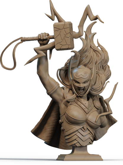 Lady Thor Bust
