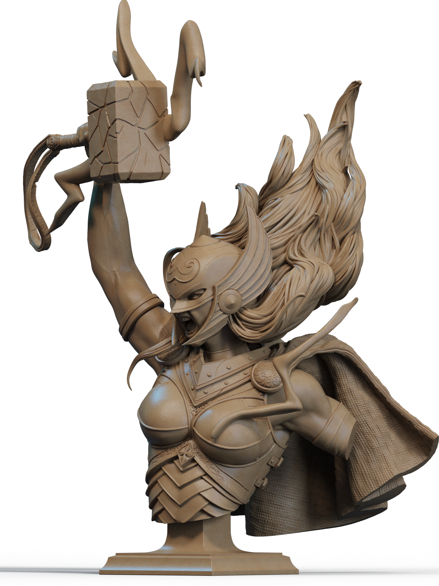 Lady Thor Bust