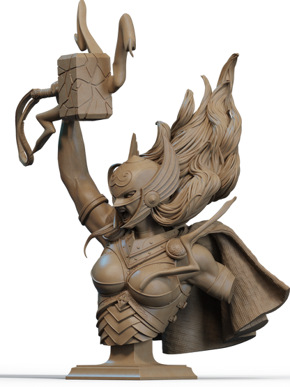 Lady Thor Bust